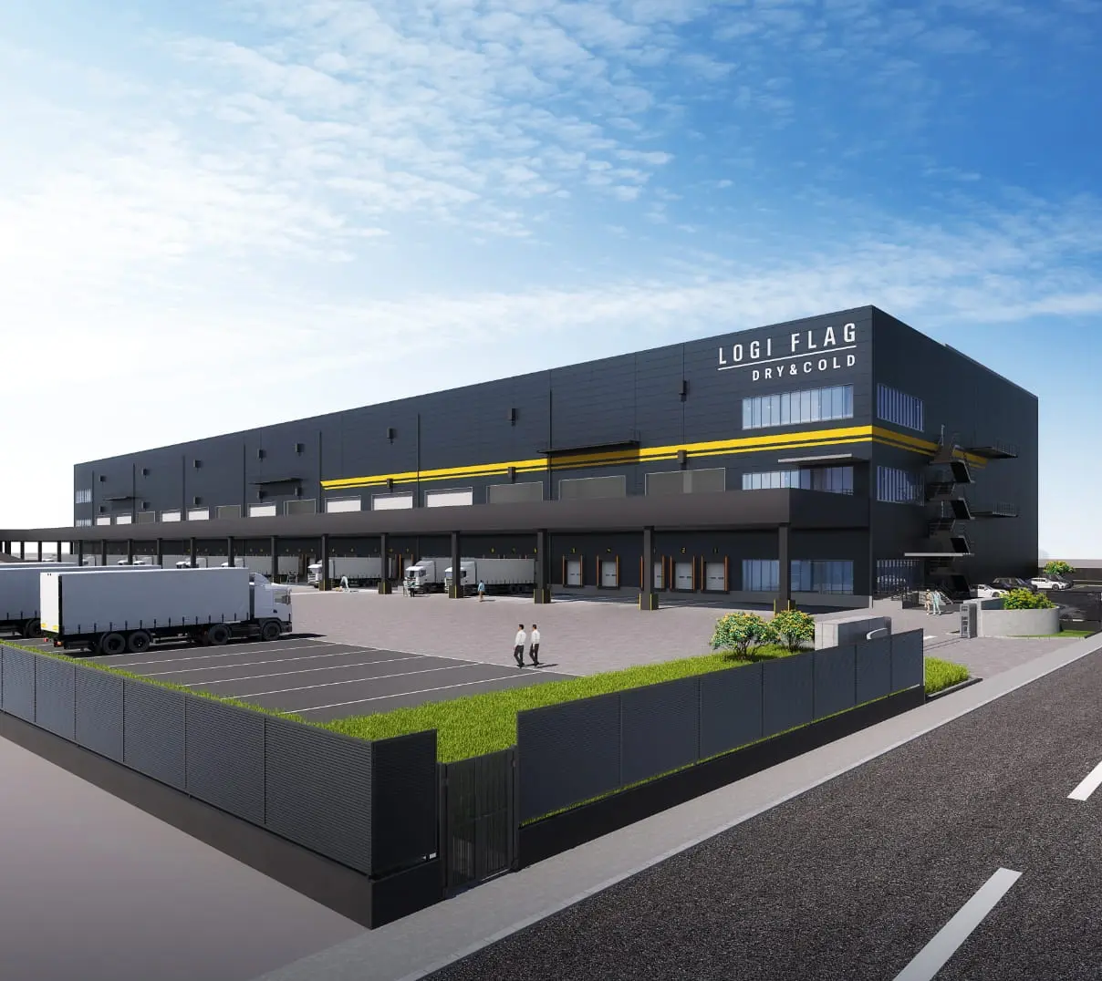 Kasumigaseki logistics network and supply chain footprint